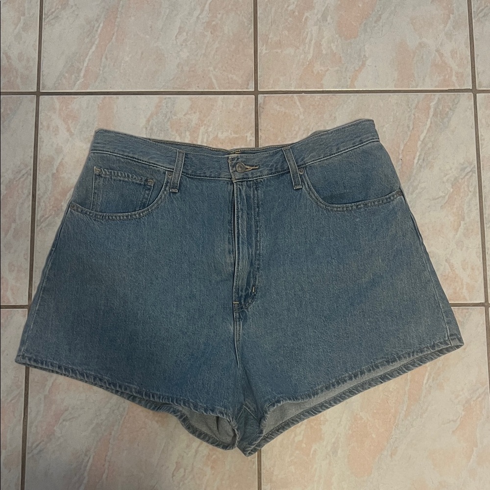 Levi's Women's Blue Jean Shorts